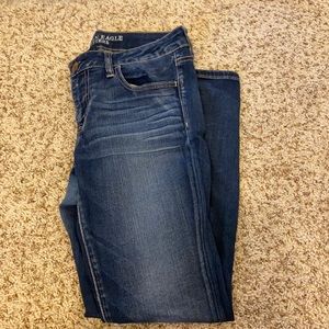 American eagle super low rise jegging
